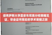 德克萨斯大学圣安东尼奥分校荣耀时刻，探寻毕业证书背后的学术辉煌篇章