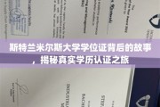 探秘斯特兰米尔斯，揭开学位证背后的学历认证奥秘
