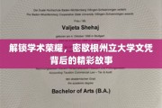 探寻荣耀之路，揭秘密歇根州立大学文凭背后的非凡历程