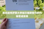 探寻德克萨斯大学加尔维斯顿分校不为人知的学术成就