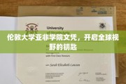 跨越国界的教育通行证，伦敦大学亚非学院文凭，解锁世界之门