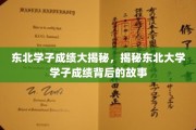 东北学霸养成记，揭秘东北大学学子卓越成绩背后的秘密