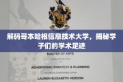 探索哥本哈根信息技术大学，学子学术之旅的精彩轨迹