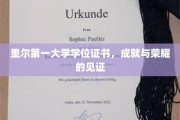 荣耀启航，里尔第一大学学位证书，开启人生新篇章