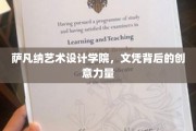 萨凡纳艺术设计学院，文凭映照下的创意火花