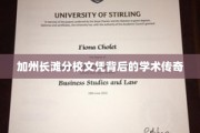 加州长滩分校，文凭背后的非凡学术之旅