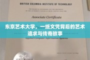 艺术殿堂的足迹，东京艺大文凭背后的传奇与追求