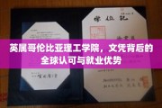 英属哥伦比亚理工学院，国际通行证，解锁全球就业新机遇