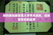 新加坡管理大学，揭开学术辉煌背后的传奇篇章
