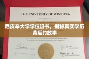 尼皮辛大学学位证书揭秘，探寻学历背后的真实传奇