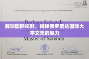 佛罗里达国际大学文凭，打开全球机遇之门的金钥匙