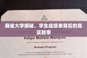 麻省大学背后，揭开学生成绩单的神秘面纱