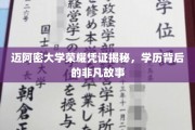 迈阿密大学荣誉证书背后，探寻非凡学子的成长轨迹