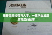 探寻俄克拉荷马大学，揭开成绩单背后的精彩篇章