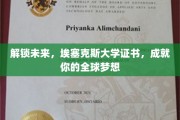 埃塞克斯证书，助你跨越国界，开启精彩全球之旅