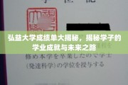 弘益大学学子成绩单背后的秘密，探索学业成就与辉煌未来