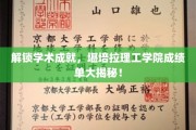 揭秘学霸秘籍，堪培拉理工学院成绩单背后的惊人秘密