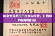 全球职场通行证，曼尼托巴托大学文凭，成就你的国际梦想！
