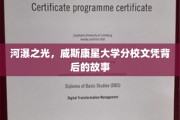 威斯康星之光，探寻分校文凭背后的不凡历程