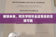 揭秘阿贝学院，毕业证背后的神秘力量与广阔人生路