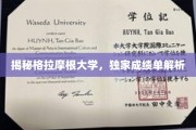 探寻格拉摩根大学秘密，揭秘学子成绩单背后的奥秘