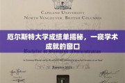 厄尔斯特大学成绩单背后的学术全景，揭秘学术卓越的奥秘