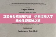 解锁荣耀，伊利诺斯大学芝加哥分校毕业生证的传奇之旅