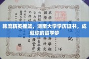 湖南大学精英培育地，助你梦想启航留学之旅