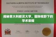 探秘都灵之光，意大利顶级学府的学术璀璨之旅