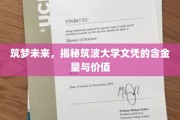 筑梦启航，深度解析筑波大学文凭的国际认可与职场价值