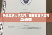 伪造名校文凭背后的真相，揭秘学历背后的秘密与谎言