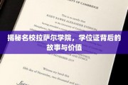 解码名校拉萨尔学院，学位证的传奇价值与背后故事