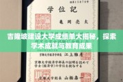 吉隆坡建设大学，揭秘背后的辉煌学术与育人成果