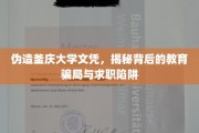 伪造学历背后的黑暗，釜庆大学文凭风波中的求职陷阱揭秘