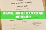 鹿岛传奇，探究鹿儿岛大学文凭的非凡魅力与深远影响