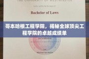 解码哥本哈根工程学院，世界级工程学院的辉煌成就一览