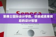 莱佛士国际设计学院，华丽成绩单背后的设计智慧