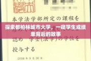 揭开都柏林城市大学成绩单的神秘面纱
