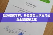 揭开丹麦西兰大学精英教育背后的价值宝藏