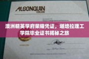 解码精英之路，堪培拉理工学院毕业证书背后的荣耀历程