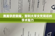智利大学文凭之光，南美名校学术风采大揭秘