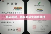 青春足迹，解锁大学生活的多彩成就篇章