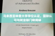 马来西亚林登大学学位全球通行证，开启国际职场大门的关键钥匙