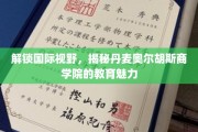 探索丹麦奥尔胡斯商学院，国际教育界的璀璨明珠