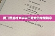 解码温盖特大学的璀璨学历传奇