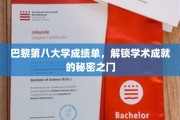 解锁巴黎第八大学学术荣耀的神秘钥匙