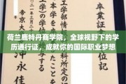 跨国职场通行证，鹿特丹商学院助力你开启国际职业新篇章
