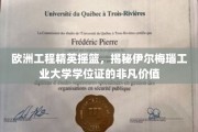 探索伊尔梅瑙工业大学，欧洲精英教育的璀璨明珠