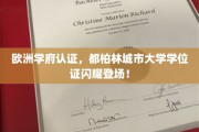 欧洲名校认可，都柏林城市大学学位证璀璨亮相！