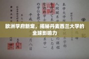 丹韵学府，全球视野，西兰大学崛起之谜